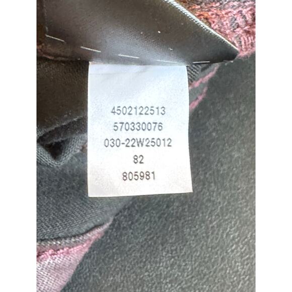 NWT White House Black Market HR Skinny-Coated Curve Hugging Jeans Burgundy SZ 8 - Picture 10 of 13